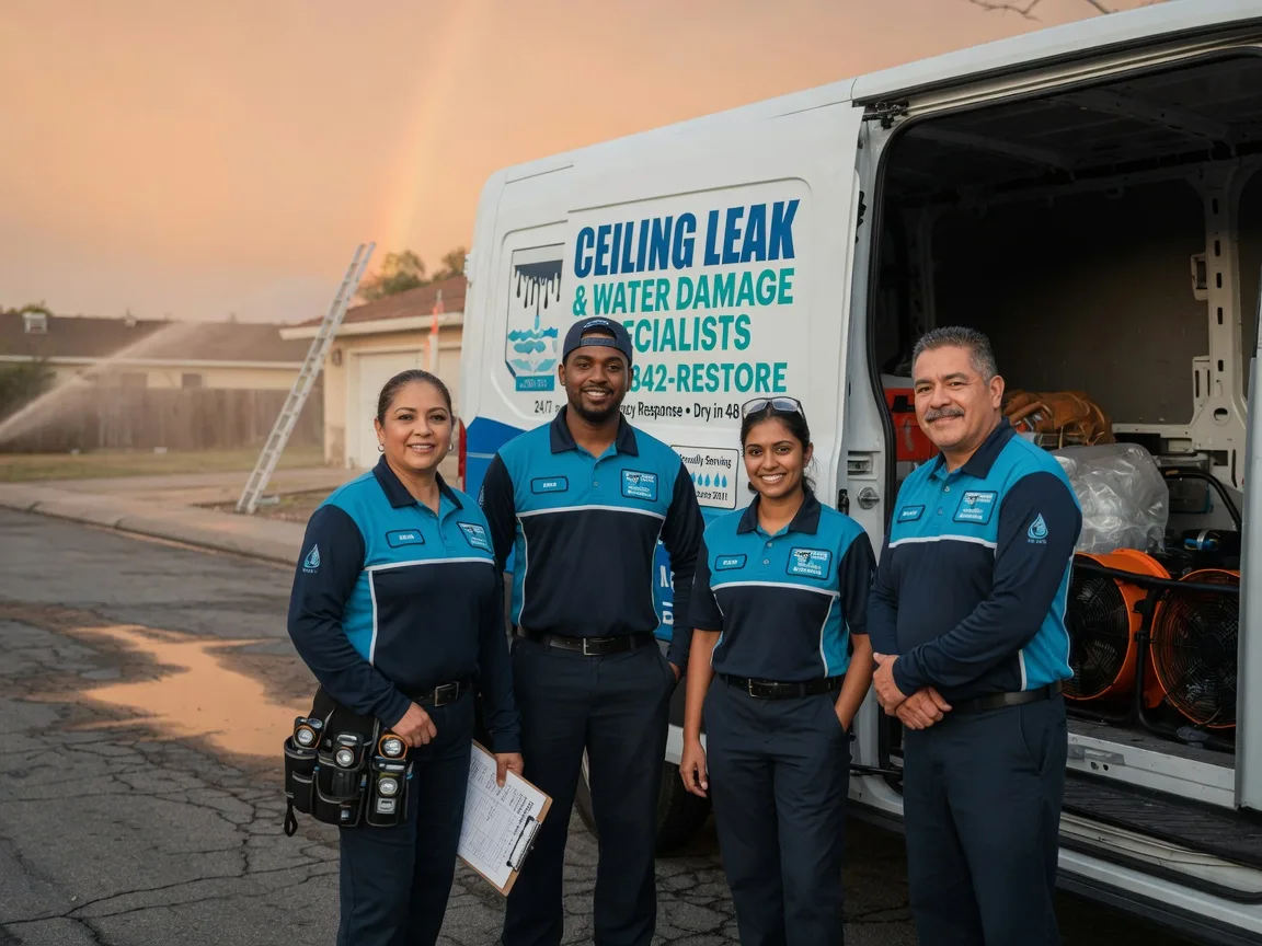 Ceiling Leak Cleanup company in Davidsville, PA